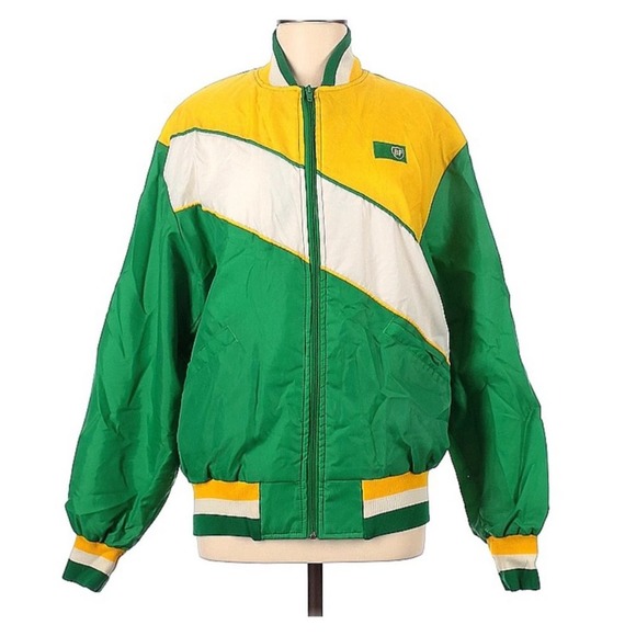 プロッパー アメリカ製 ジャケット ナイロン フード イエロー B96 90s TOMMY HILFIGER Nylon Sailing Jacket 黄 XL トミー